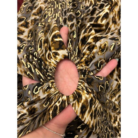 NWT Shape FX Swim Leopard One-piece sz 12 mob wife slimming - Picture 10 of 10